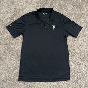 Men's Tampa Bay Rays Black Polo